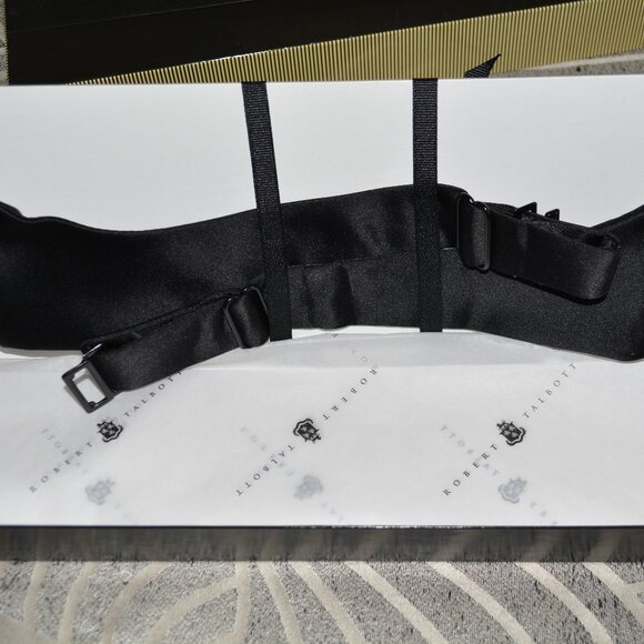 Robert Talbott Protocol Tie & Cummerbund Set - Picture 4 of 6